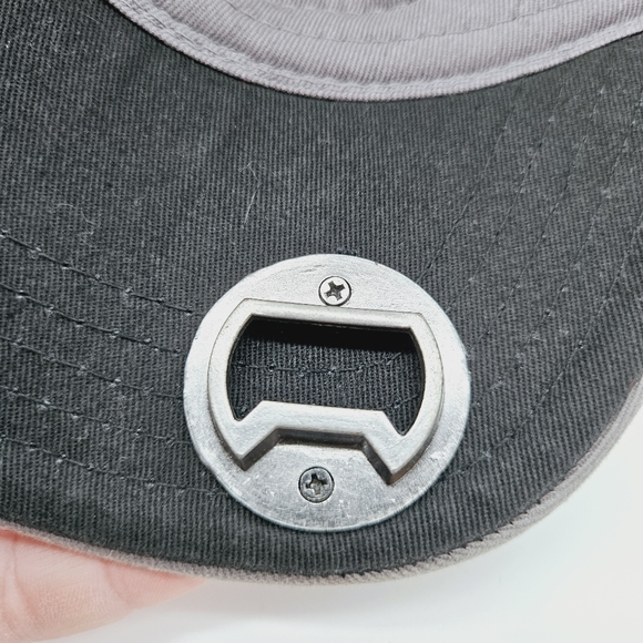 GM GENERAL MOTORS | bottle opener snapback distressed cap hat - Picture 8 of 10